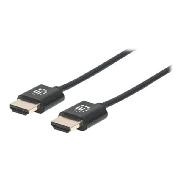 MANHATTAN High Speed HDMI Cable/Male to Male 1M Black MANHATTAN High Speed HDMI Cable/Male to Male 1M Black